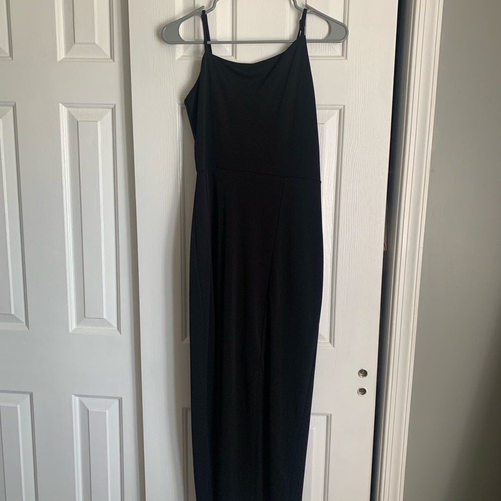 Express asymmetrical black dress ✨